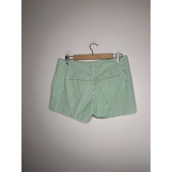 Banana Republic Womens Shorts Mid Rise white green Ryan Fit Chino Pocket… - Picture 4 of 10